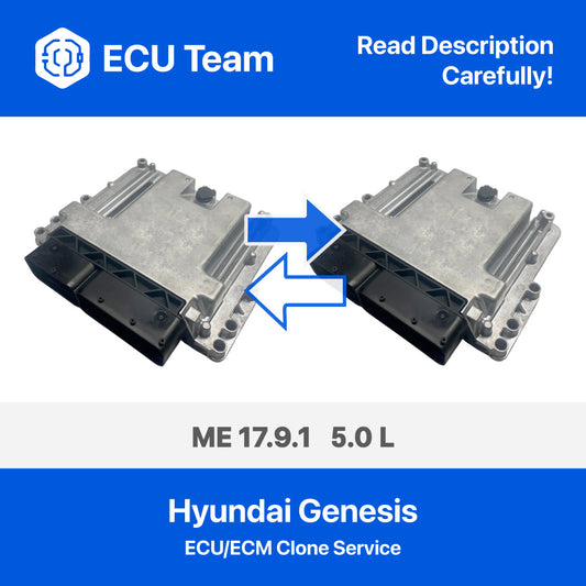 Hyundai Genesis 5.0L ECU|ECM ME17.9.1 Clone Service