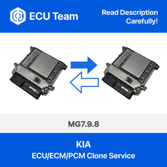 KIA ECU ECM PCM MG7.9.8 Cloning