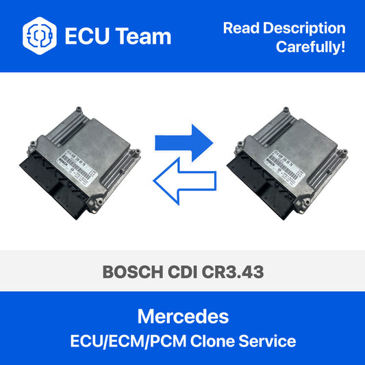Mercedes ECU ECM PCM Bosch EDC16C2 CDI CR3.43 Cloning