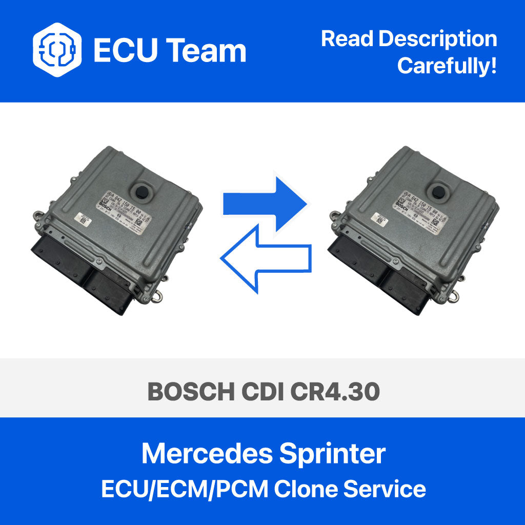 Mercedes Sprinter ECU ECM PCM Bosch EDC16CP31 CDI CR4.30 Cloning – ECU ...