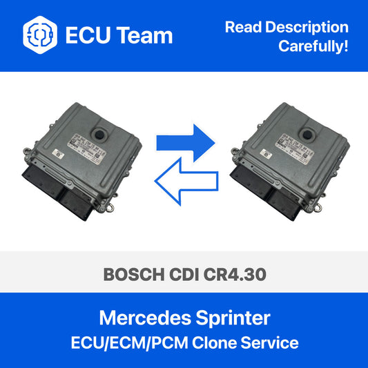 Mercedes Sprinter ECU ECM PCM Bosch EDC16CP31 CDI CR4.30 Cloning