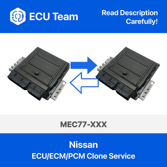 NISSAN ECU ECM PCM MEC77-XXX CLONING