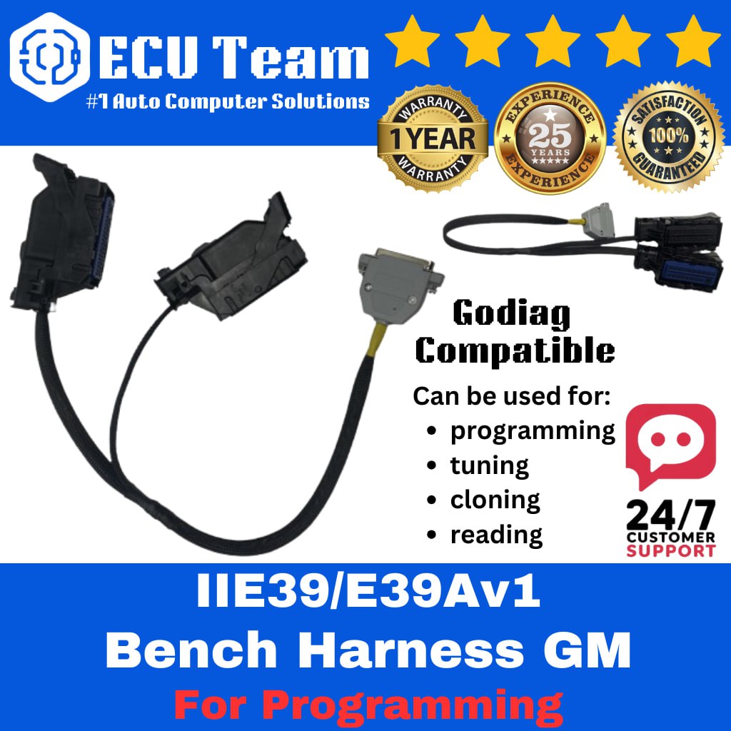 Display Programming Harness Bench Harness For GM Programming ACDelco E39/E39A Godiag Compatible ...