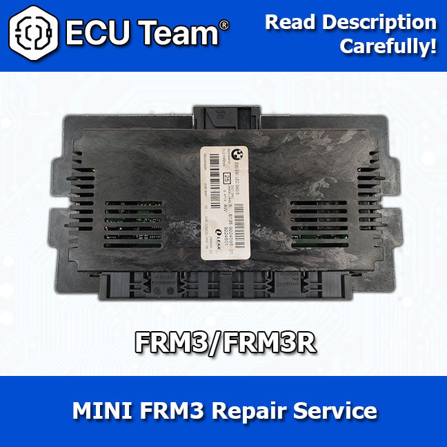 Mini Footwell Module FRM3 Repair. – ECU Team Corp